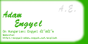 adam engyel business card